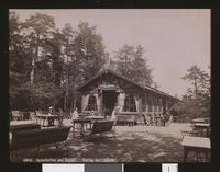 Sæterhytten, trolig i 1900-åra. Foto: Olaf Martin Peder Væring