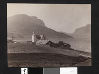 27. 422. Valders, Vangsmjøsen og kirken - NB bldsa AL0422.jpg