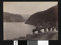 30. 424. Valders, Den nye Vei ved Kvamskleven - NB bldsa AL0424.jpg