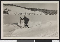 Vintermotiv fra Mylla. Foto: Ukjent / Nasjonalbiblioteket