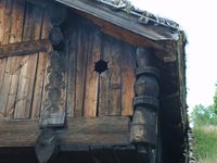 Opning i svalen i andre etasje. Foto: Olve Utne (2008).