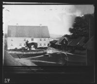 Prestegården i siste halvdel av 1800-tallet. Foto: Ole Tobias Olsen