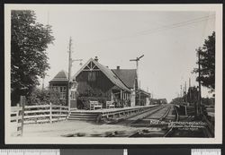 Kløften Jernbanestation sett fra nord. no-nb digifoto