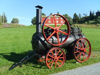 Lokomobil fra William Foster & Co, 1904. Nå på Sverresborg. Foto: Olve Utne (2008).