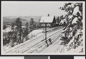 630 Skogen Stasjon. Tryvandsbanen - no-nb digifoto 20150916 00089 bldsa PK05175.jpg