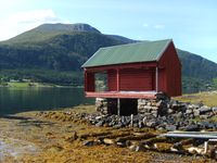 Bryggje på Innerberg. Foto: Olve Utne, 2008.