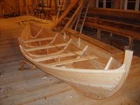 Romsdalsgeit under bygging av Øystein Elgvasslien i Husasnotra.