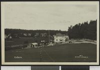 Forretningsgården Aulestad lå like ved Kolbotn stasjon.