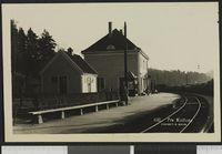 Kolbotn stasjon sett fra nord