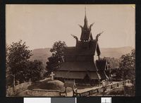 389. 9092. Stave Church near Bergen - no-nb digifoto 20140318 00012 bldsa FA0425.jpg