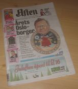 Den siste utgaven av Aften, Aftenpostens aftennummer, utkom 20. desember 2012.