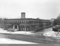 Aker Elektrisitetsverk (1933-1934). Foto: Leif Ørnelund/Oslo kommune (1946).