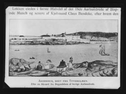 På begynnelsen av 1800-tallet var det bare nakne svaberg på Tjuvholmen.