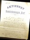 Aksjebrev, Bien 1891.jpg