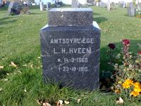 Amtsdyrlege Laurits Hveem.