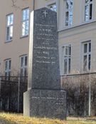 Hovedarsenalforvalter Anders Olsen Wiigs gravminne. Foto: Stig Rune Pedersen