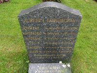 Andreas Auberts gravminne på Vestre gravlund i Oslo. Foto: Stig Rune Pedersen