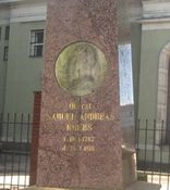 Gravminnet til Andreas Samuel Krebs. Foto: Stig Rune Pedersen