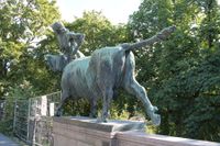 «Kari Trestakk» på Ankerbrua i Oslo. Foto: Chris Nyborg (2013).