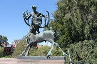 «Peer Gynt» på Ankerbrua i Oslo. Foto: Chris Nyborg (2013).