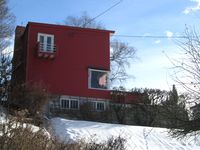 Trevilla i funksjonalisme, Anne Maries vei 18 i Oslo, oppført 1931. Foto: Stig Rune Pedersen (2013).