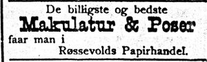 Annonse 1 fra Røssevolds Papirhandel i Søndmøre Folkeblad 4.1. 1892.jpg