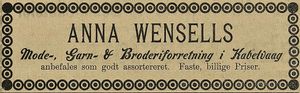 Annonse 2 fra Anna Wensell i Lofotposten 02.05. 1898.jpg