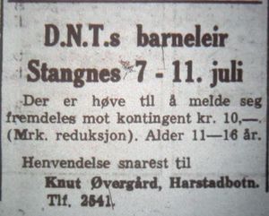 Annonse 2 fra DNT i Folkeviljen 06.07. 1951.jpg