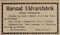 Annonse i Haalogaland 9. januar 1912.