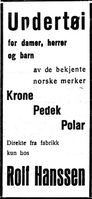 152. Annonse 2 fra Rolf Hanssen i Nord-Trøndelag og Nordenfjeldsk Tidende 09.02.33.jpg