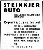 321. Annonse 2 fra Steinkjer Auto i Inntrøndelagen og Trønderbladet 23. 09. 1936.jpg