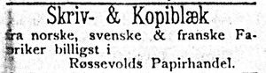 Annonse 5 fra Røssevolds Papirhandel i Søndmøre Folkeblad 4.1.1892.jpg