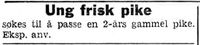 114. Annonse etter barnepike i Adresseavisen 8.10. 1942.jpg