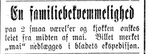 Annonse etter leilighet i Indtrøndelagen 18.4.1900.jpg