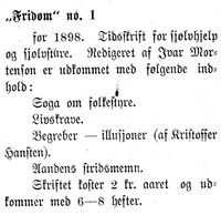 4. Annonse for Fridom i Mjølner 15.3.1898.jpg