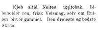 71. Annonse for Noltes rulletobakk i Stenkjær Avis 15.2. 1899.jpg