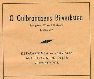 Annonse for O. Gulbrandsen. Bilverksted (Lillestrøm).jpg