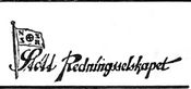 Redningsselskapet er avhengig av innsamla midler og gaver. Her ei annonse fra 1922 i Nord-Trøndelag og Nordenfjeldsk Tidende.