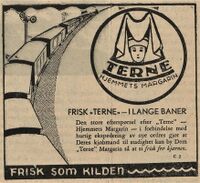 Annonse i Østlandets Blad 16. september 1931.