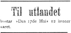 Annonse for abbonnement i Den 17de Mai 7.11. 1898.jpg