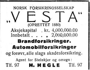 Annonse for forsikringsselskapet Vesta i Inntrøndelagen og Trønderbladet 17.10. 1934.jpg