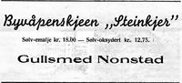 468. Annonse for gullsmed Nonstad i Bygdenes By 1957.jpg