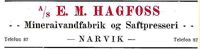 205. Annonse fra A.S. E.M. Hagfoss under Harstadutstillingen 1911.jpg