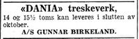 300. Annonse fra A.S. Gunnar Birkeland i Adresseavisen 8.10. 1942.jpg