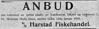 2. Annonse fra AS Harstad Fiskehandel i Folkeviljen 31.12.1918.jpg