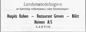 Annonse fra Avholdskafeer i Landsmøter DNT 1963 DNTU Sandefjord.jpg