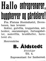 412. Annonse fra B. Ålstedt i Nord-Trøndelag og Inntrøndelagen 4.7. 1942.jpg