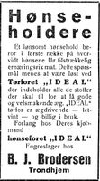 236. Annonse fra B. J. Brodersen i Trønderbladet 15.12. 1926.jpg