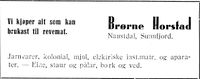 Brørne Horstad, «kjøper alt som kan brukast til revemat».