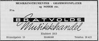 194. Annonse fra Bratvolds Musikkhandel i Norsk Militært Tidsskrift nr. 11 1960 (6).jpg